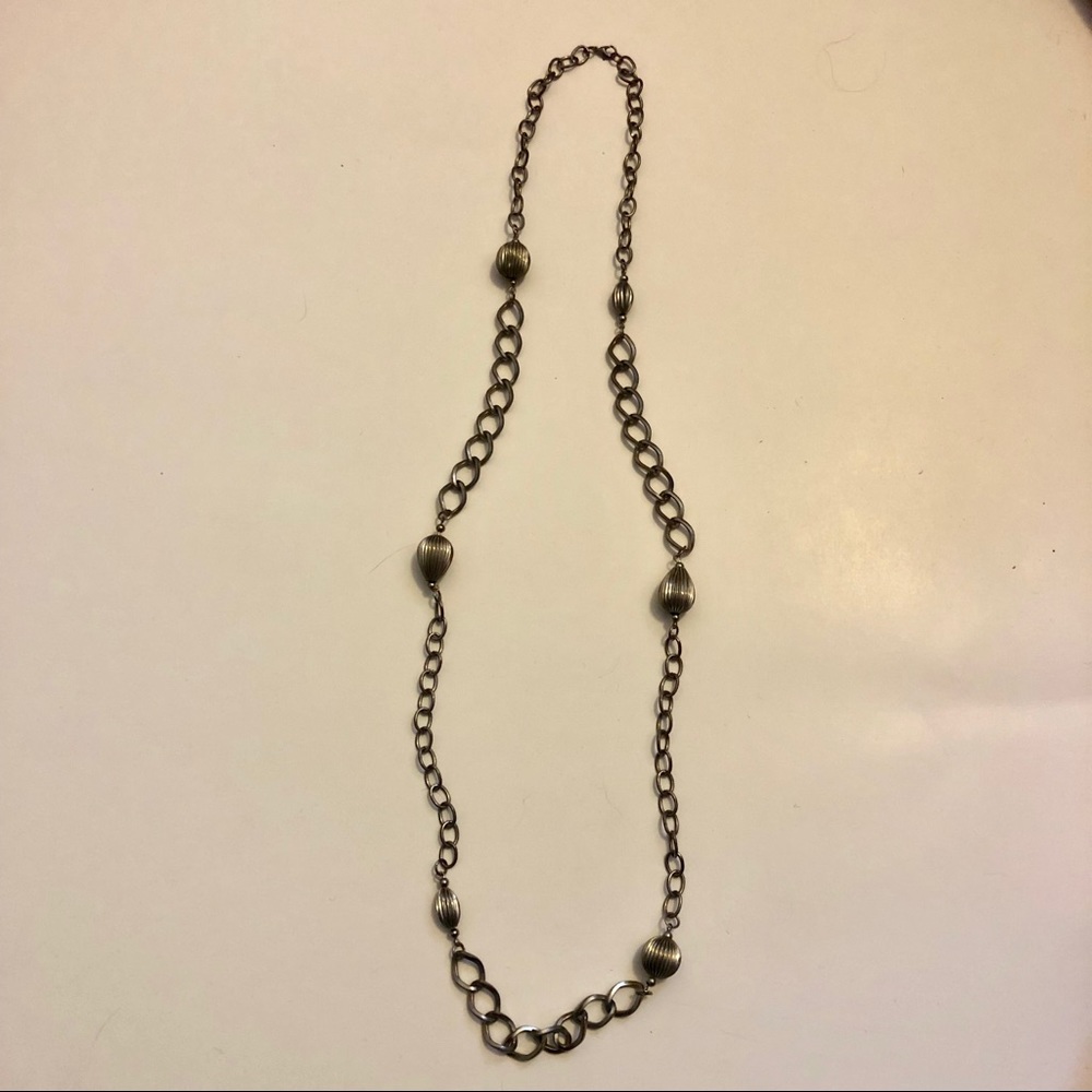 Silver Metal Necklace